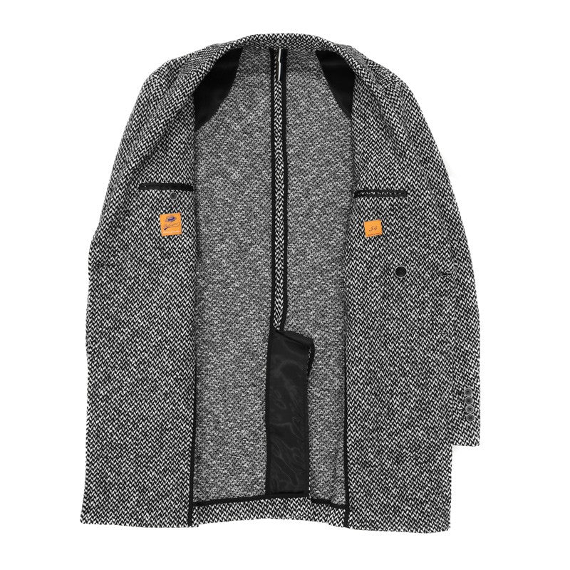 メンズ大きいサイズ ダブル チェスターコート XXL XXXL 54 イタリア