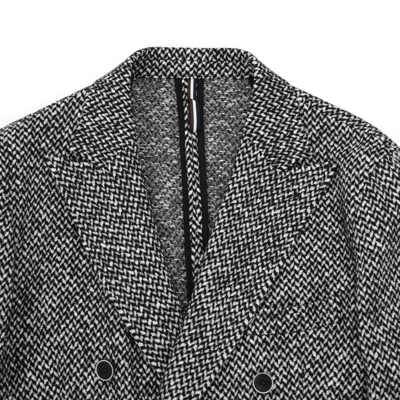 メンズ大きいサイズ ダブル チェスターコート XXL XXXL 54 イタリア