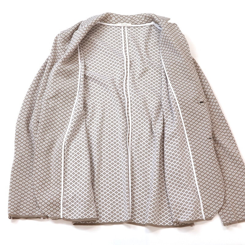 オビオスベーシック XXL ニットジャケット イタリア 大きいサイズ おしゃれ ジャケット【30%OFF】