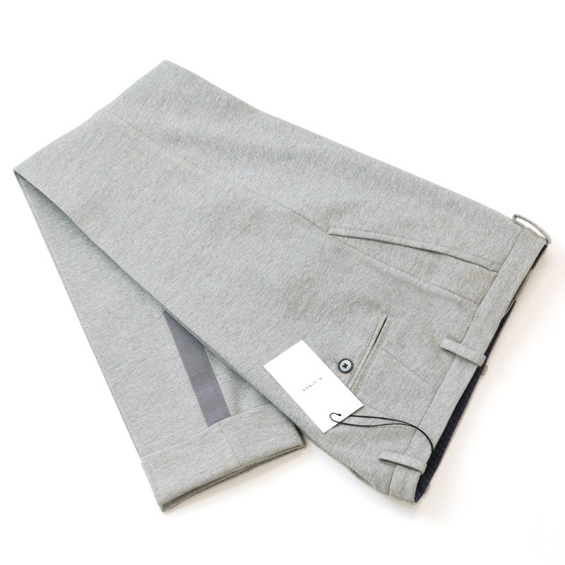 50% OFF Obios Basic Men's Stretch Tapered Pants Gray Made in Italy